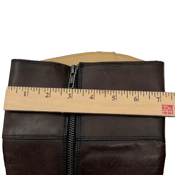 Frye Jayden Tall Button Boots Women's SZ 9 Brown Boho Casual Equestrian Western - Picture 12 of 13